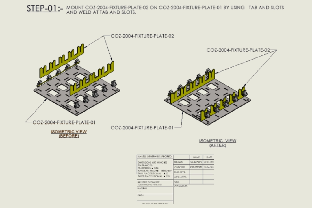 Bolted Front Loader Bucket Design & Manufacturing Documentation - Project Image 4